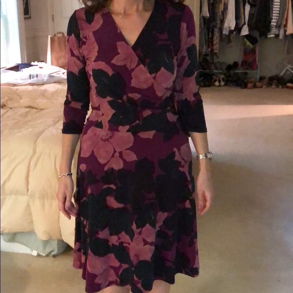 CAbi 3/4 sleeve dress